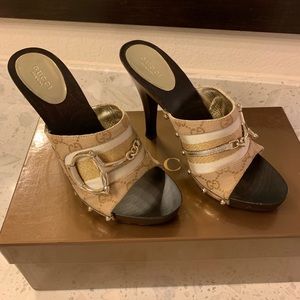 Gucci horsebit sandals